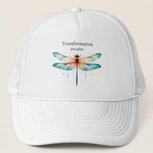 Transformatie wacht - Kleurrijke Dragonfly Trucker Pet