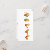 Transformatie - Wenskaart van de Shrug Island Kaart (Voorkant / Achterkant in situ)