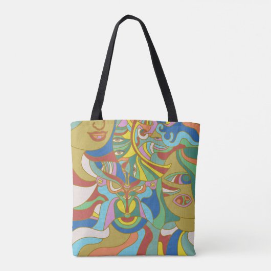 Transformatieniveaus Tote Bag (Achterkant)