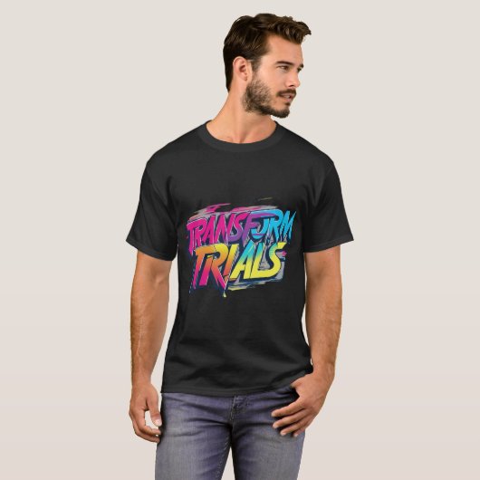 Transformatietests T-shirt (Voorkant volledig)