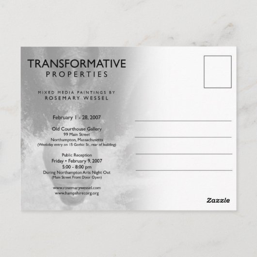 Transformatieve eigenschappen briefkaart (Achterkant)