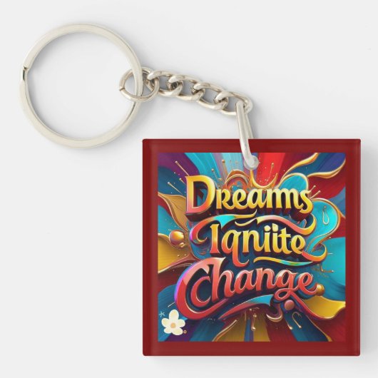 "Transformatieve ideeën" Sleutelhanger (Voorkant)