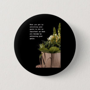 Transformatieve Reis Inspirerend Quote Art Ronde Button 5,7 Cm