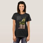 Transformatieve Reis Inspirerend Quote Art T-shirt (Voorkant volledig)