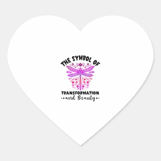 Transformation Beauty Nature Insect Dragonflies Dr Hart Sticker (Voorkant)