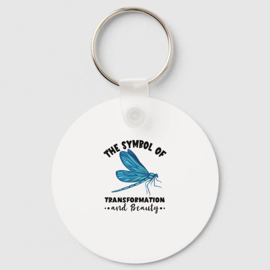 Transformation Beauty Nature Insect Dragonflies Dr Sleutelhanger (Voorkant)