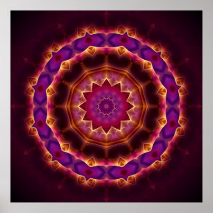 Transformationaal Mandala Poster