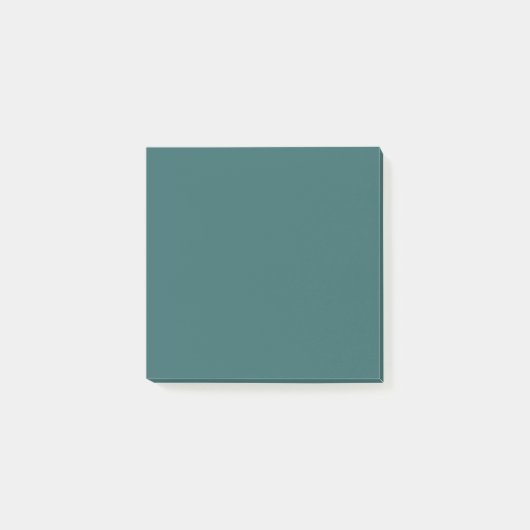 Transformationeel Teal Post-it® Notes (Voorkant)