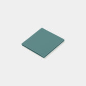 Transformationeel Teal Post-it® Notes (Schuin)