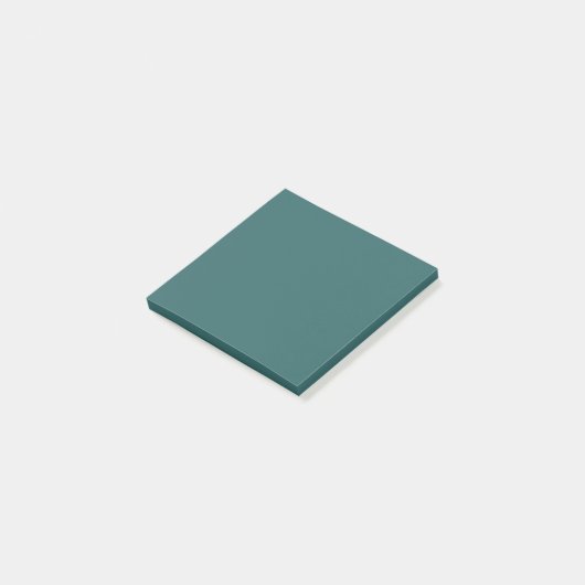 Transformationeel Teal Post-it® Notes (Schuin)