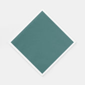 Transformationeel Teal Servet (Hoek)