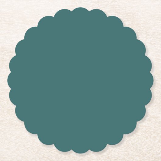 Transformative Teal Kartonnen Onderzetters (Voorkant)