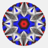 Transformatorster Ronde Sticker (Voorkant)