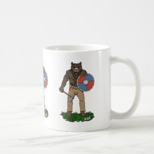 Transformed Viking Berserker of Werebear Koffiemok