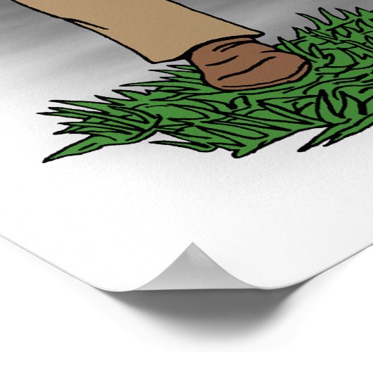 Transformed Viking Berserker of Werebear Poster (Hoek)