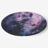 Transformeer bruiloft en feest aangepaste papieren papieren bordje (Gekanteld)