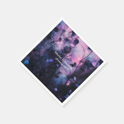 Transformeer bruiloft & Party Aangepaste papieren Servet (Hoek)