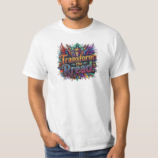 Transformeer de tred – Bold Journey T-shirt (Voorkant)