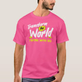 Transformeer de wereld t-shirt (Voorkant)