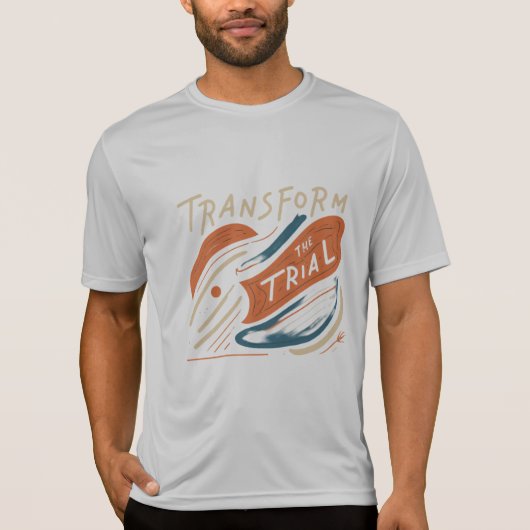 Transformeer het proces" t-shirt (Voorkant)