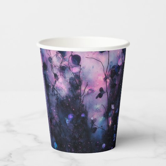 Transformeer Huwelijk & Feest Aanpasbare Papieren Papieren Bekers (Achterkant)