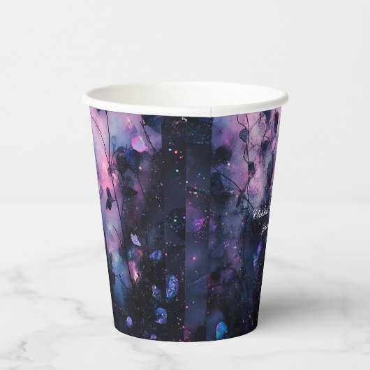 Transformeer Huwelijk & Feest Aanpasbare Papieren  Papieren Bekers (Rechts)