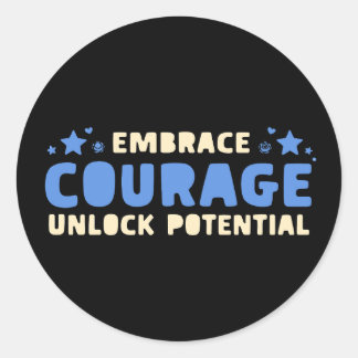 Transformeer je ruimte met inspiratie ronde sticker