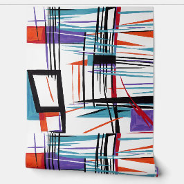 Transformeer je ruimte met moderne Abstracte kunst Behang