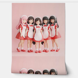 Transformeer je ruimte met Schattige charme 🎀 Behang