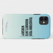 Transformeer je trainingen Case-Mate iPhone case (Achterkant (horizontaal))