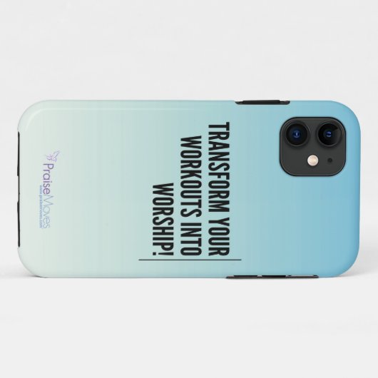 Transformeer je trainingen Case-Mate iPhone case (Achterkant (horizontaal))