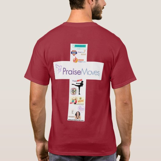 Transformeer je workouts T-shirt (Achterkant)