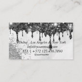 Transformeer look met permanente make-up visitekaartje (Achterkant)