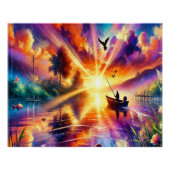 🌅 Transformeer uw apparaat met Sunset Serenity! � Perfect Poster (Voorkant)