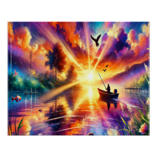 🌅 Transformeer uw apparaat met Sunset Serenity! � Perfect Poster