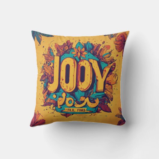 "Transformeer uw ruimte met aangepast ontwerp " Kussen (Achterkant)