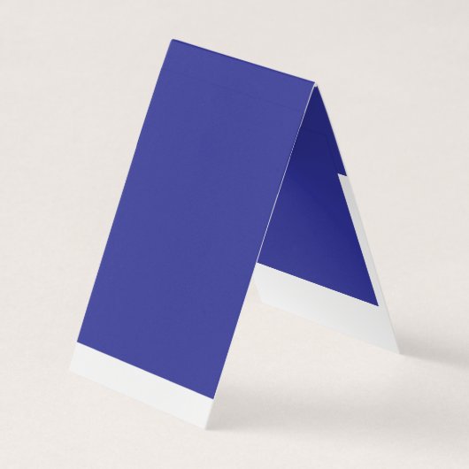 Transformeer uw ruimte met een stijlvol blauw visitekaartje (Voorkant)