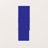 Transformeer uw ruimte met een stijlvol blauw visitekaartje (Binnenkant ongevouwen)