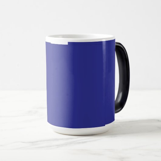 Transformeer uw ruimte met een verbluffende blauwe magische mok (Voorkant rechts)