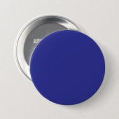 Transformeer uw ruimte met een verbluffende blauwe ronde button 7,6 cm (Voorkant /achterkant)