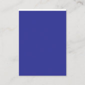 Transformeer uw ruimte met een verbluffende blauwe visitekaartje (Voorkant)