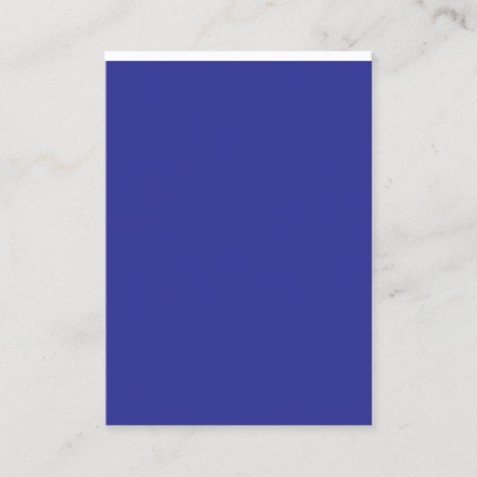 Transformeer uw ruimte met een verbluffende blauwe visitekaartje (Voorkant)