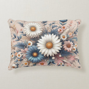 Transformeer uw ruimte met Elegant Daisy Floral Accent Kussen