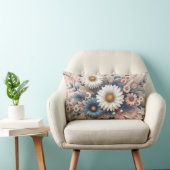 Transformeer uw ruimte met Elegant Daisy Floral Kussen (Stoel)