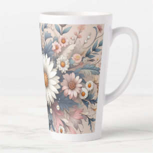 Transformeer uw ruimte met Elegant Daisy Floral Latte Mok