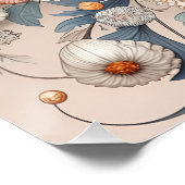 Transformeer uw ruimte met Elegant Daisy Floral Perfect Poster (Hoek)