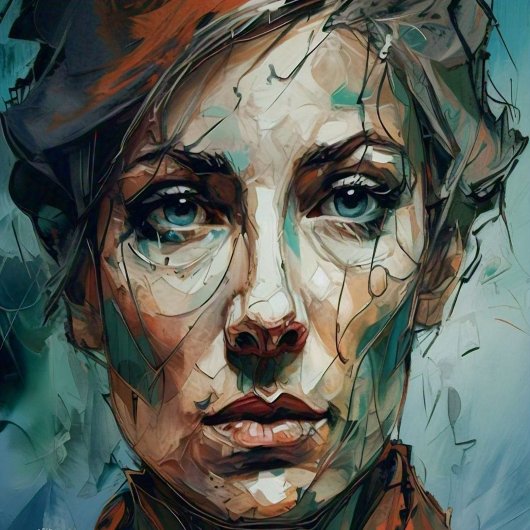 "Transformeer uw ruimte met het AI Envisioned Canv Canvas Afdruk