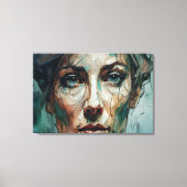 "Transformeer uw ruimte met het AI Envisioned Canv Canvas Afdruk (Voorkant)