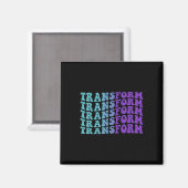 Transformeer zelfmoordpreventie bewustzijn magneet (Voorkant / Achterkant)