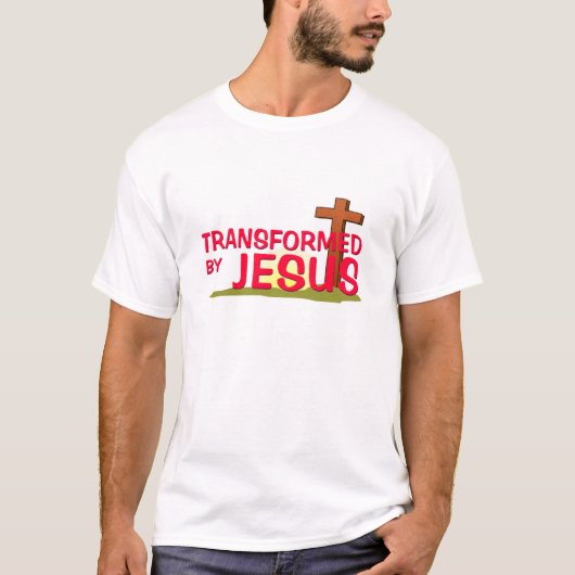 Transformeerd door JESUS T-shirt (Voorkant)